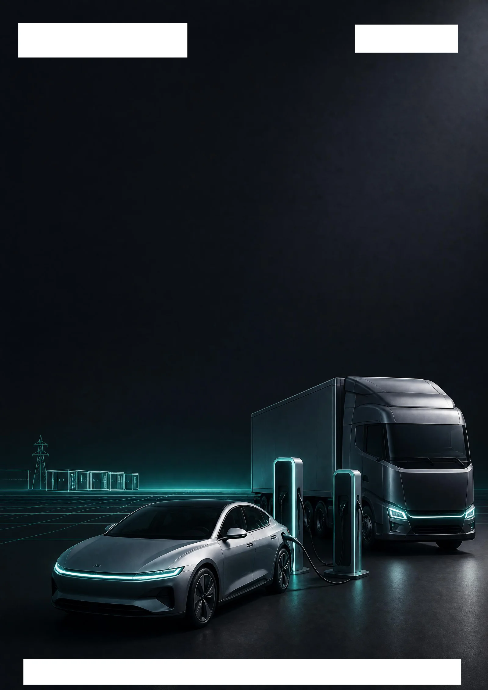 Energy storage and electric vehicle illustration from the catalogue